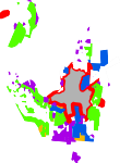 El Calafate - Tipos de tejidos (1991 -2010)