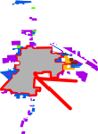 Malargüe - Tejidos en areas de expansión urbana (1991-2010)