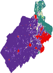 Cuenca del Río Luján - Cobertura de la tierra 2010