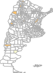 Indice de magnitud de deslizamientos por década (1970-2009)